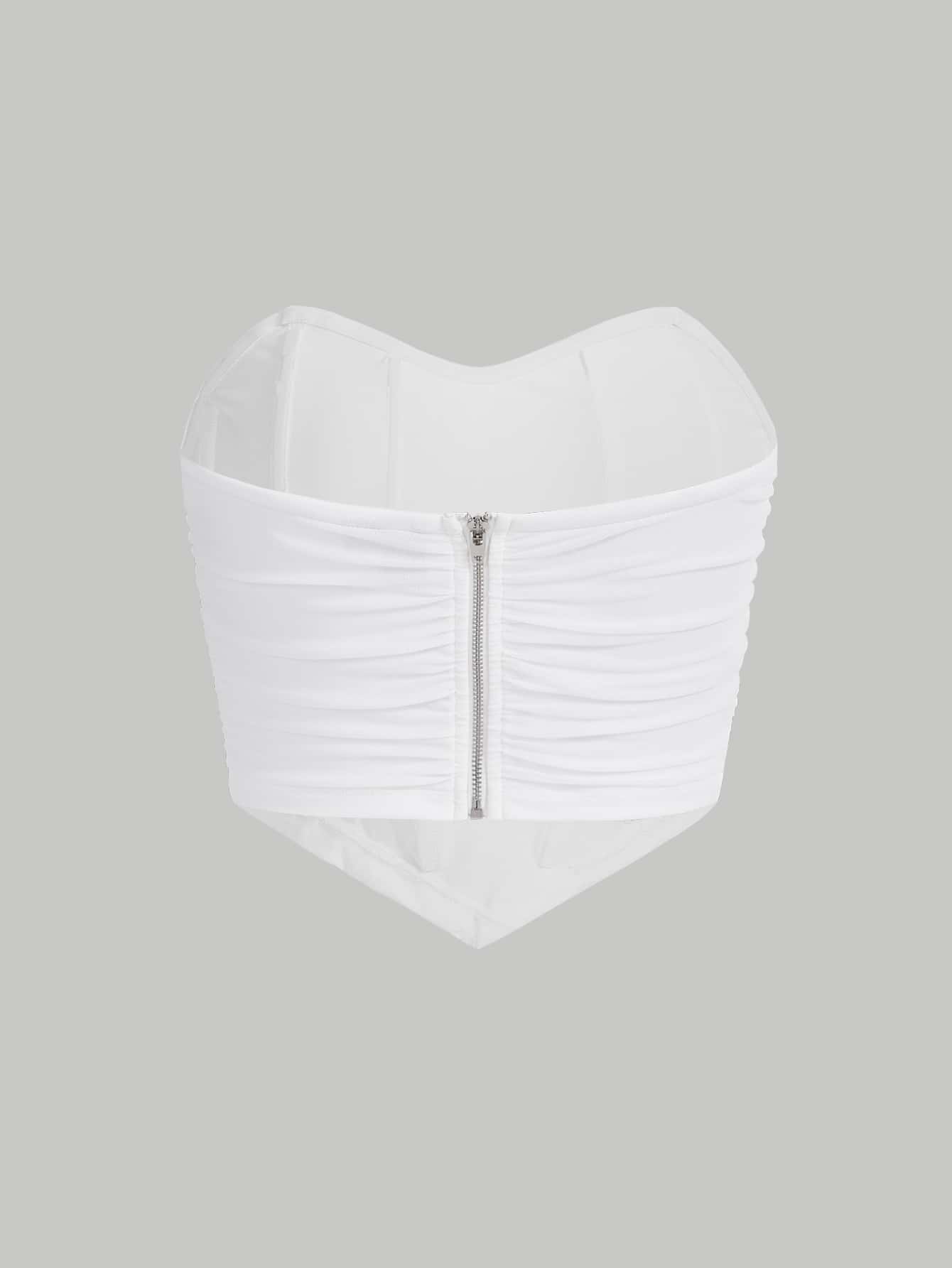 Crop Top Corse white