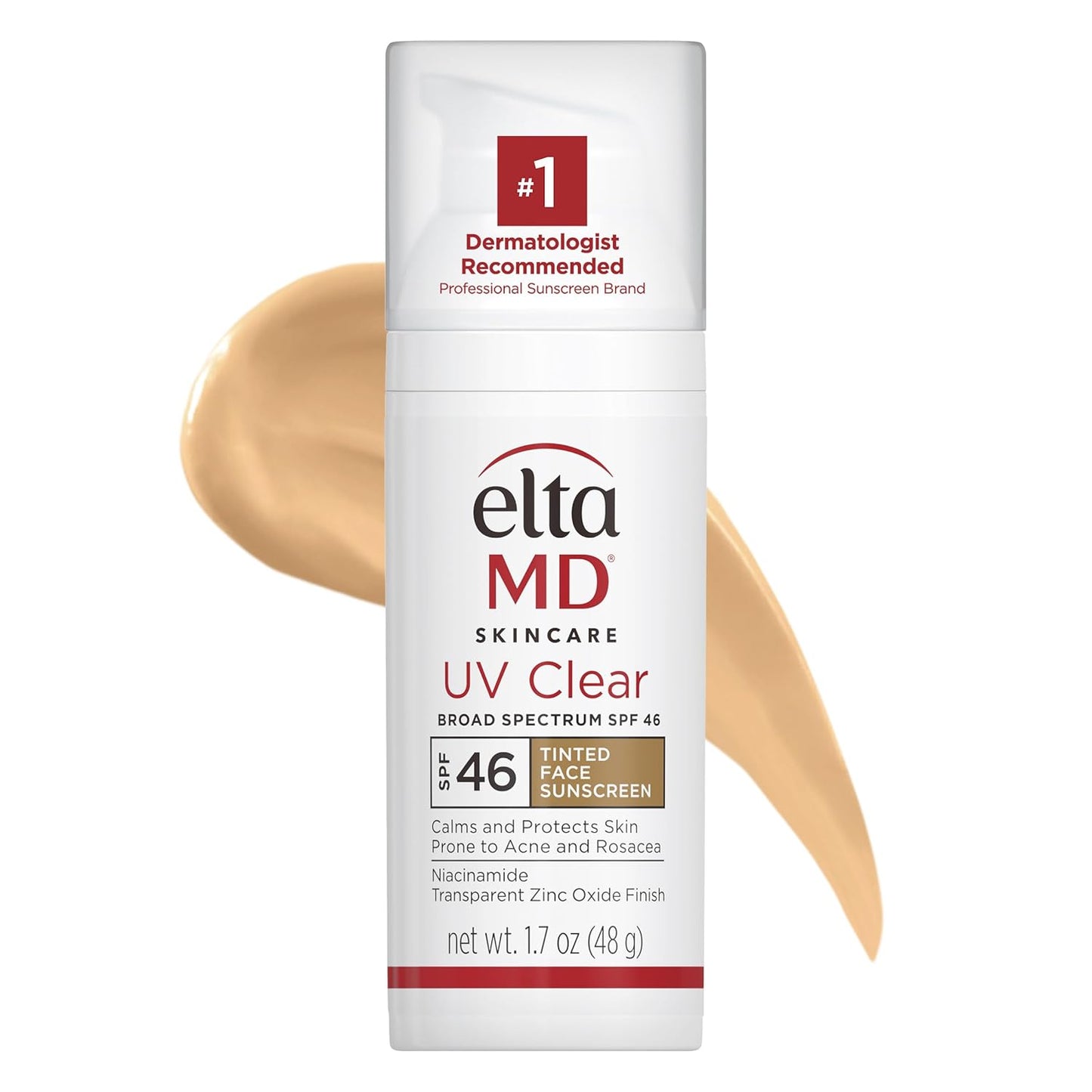 EltaMD UV Clear Tinted Face Sunscreen, SPF 46