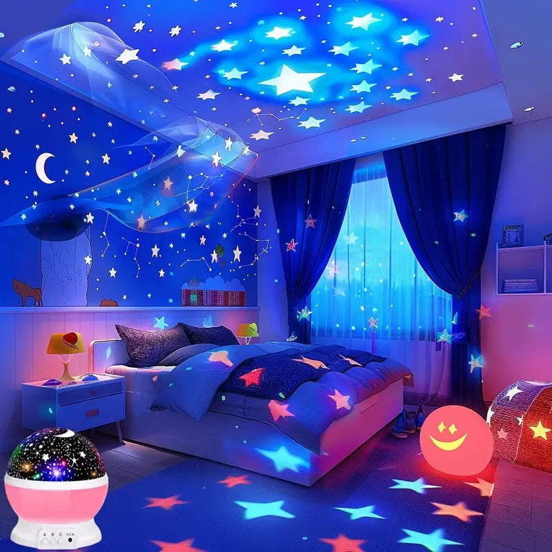 Pink Projector Night Light