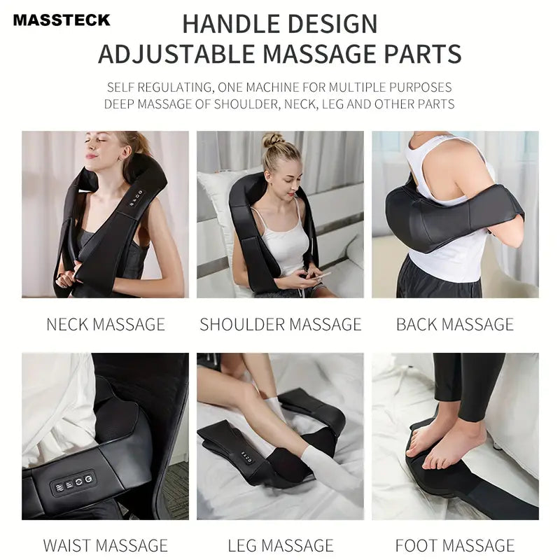 SHIATSU neck shoulder massager
