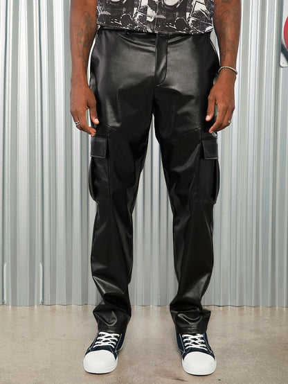 Men's leather pants