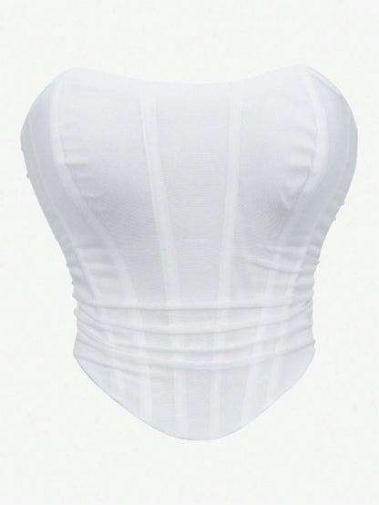 Crop Top Corse white