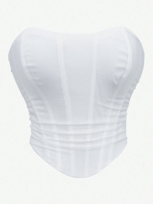 Crop Top Corse white