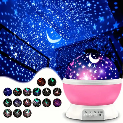 Pink Projector Night Light