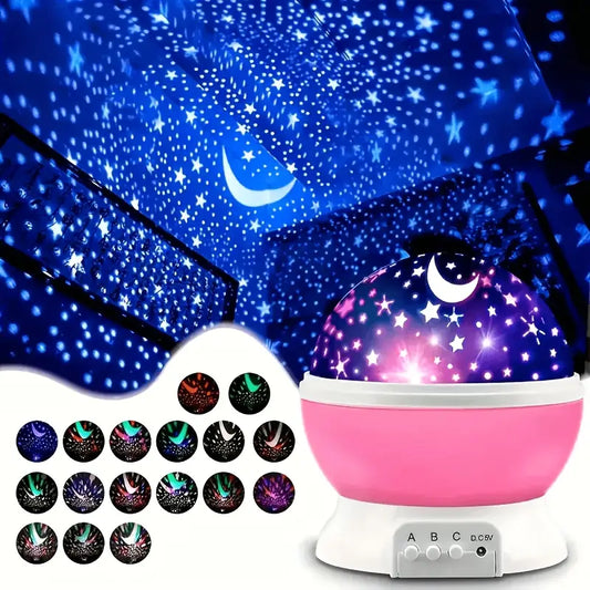 Pink Projector Night Light