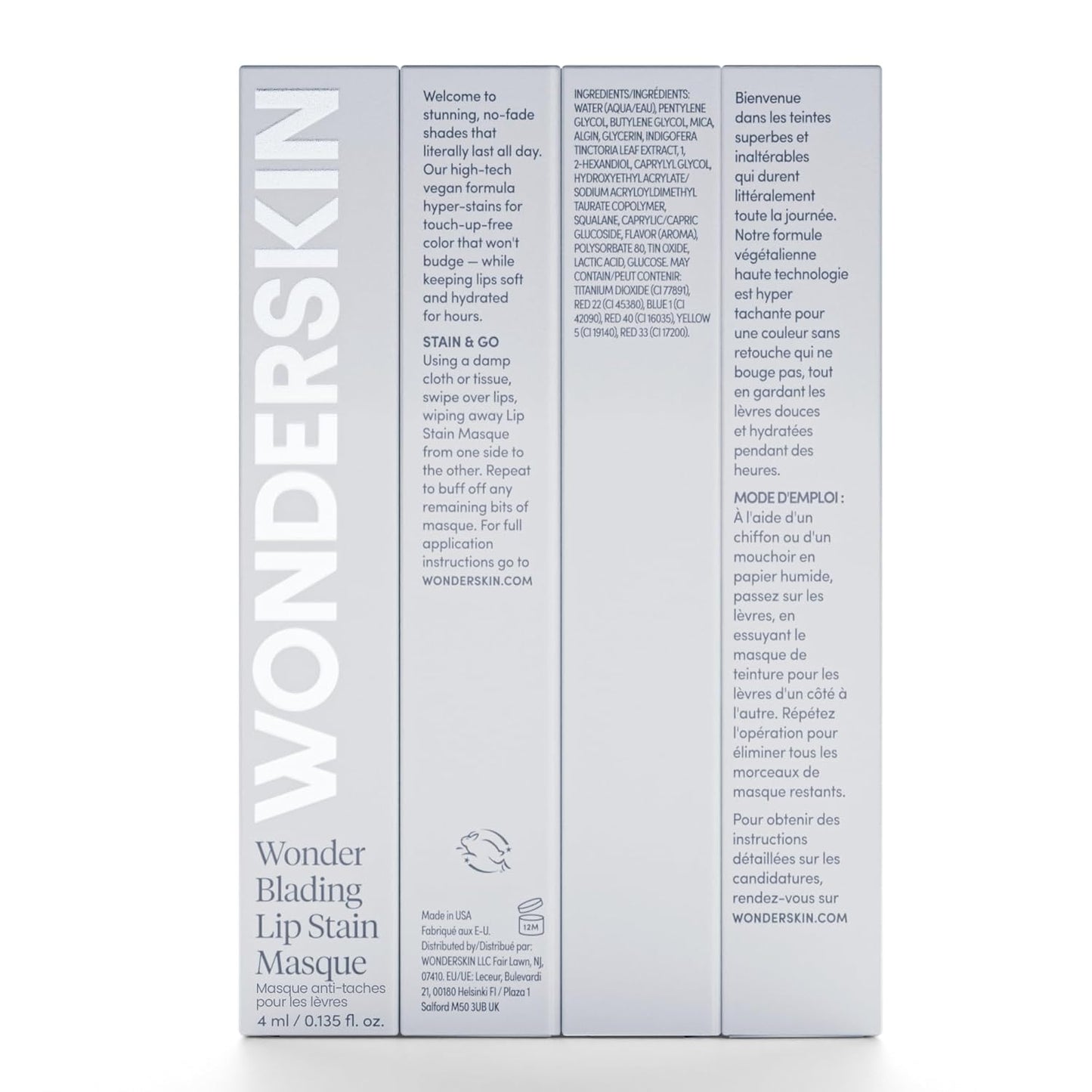 Wonderskin wonder blading Lip Stain Whimsical color