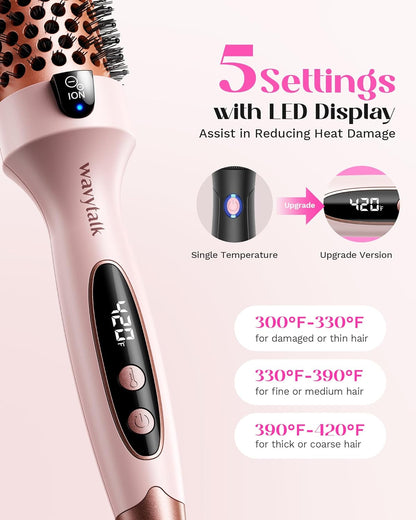 Wavytalk Thermal Brush Rose Gold