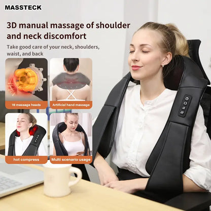 SHIATSU neck shoulder  massager