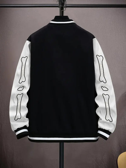 Chaqueta estampado huesos