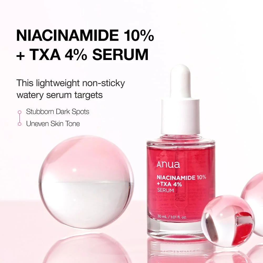 Anua Face Serum, 10% Niacinamide + 4% TXA
