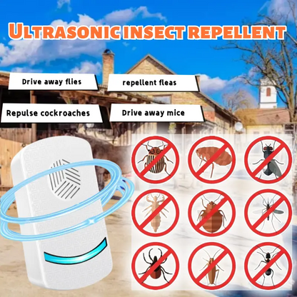Ultrasonic Pest Repeller- 6 pcs